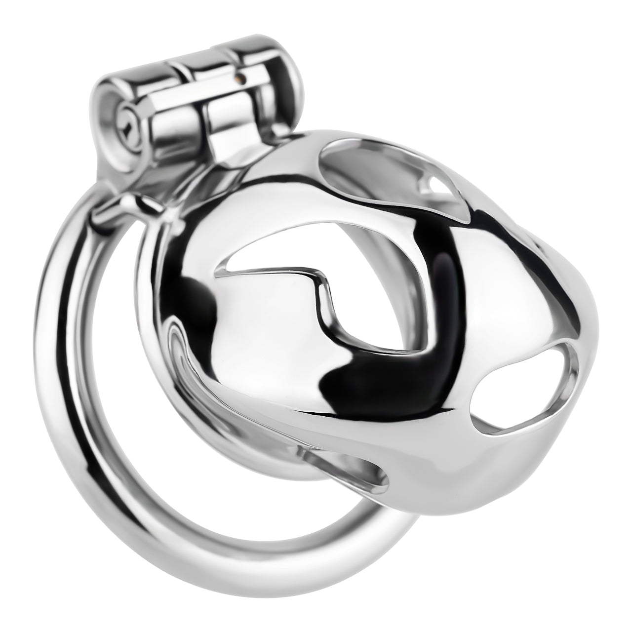 Cobra Series Mamba Chastity Cage | F312A Small Size - Silver
