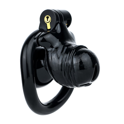 ABS Resin Realistic Dick Chastity Cage – Inverted Type AS036