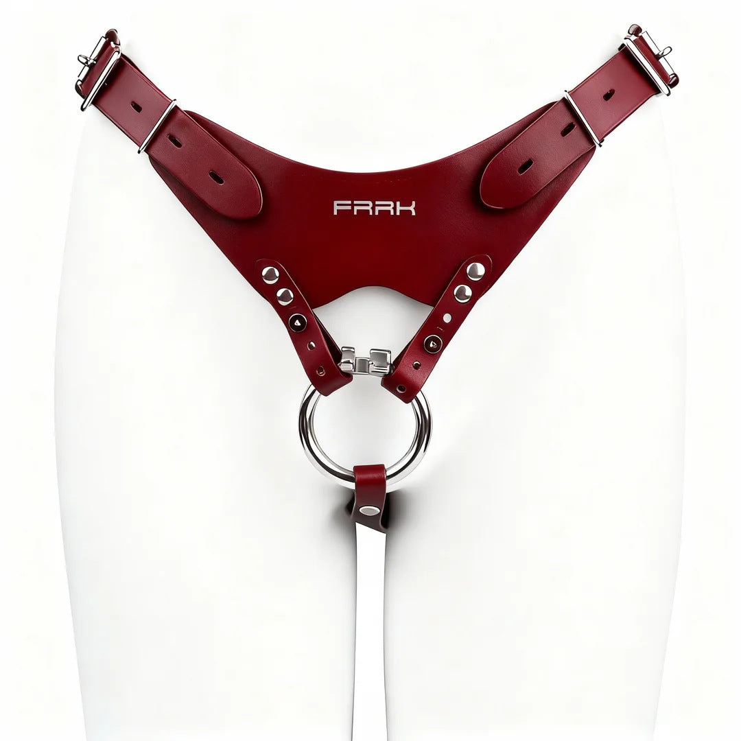 FRRK Leather Chastity Support Strap