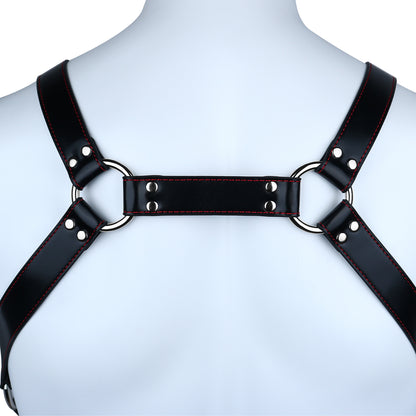 PU Leather Bondage Harness For Chastity Cage | PU11