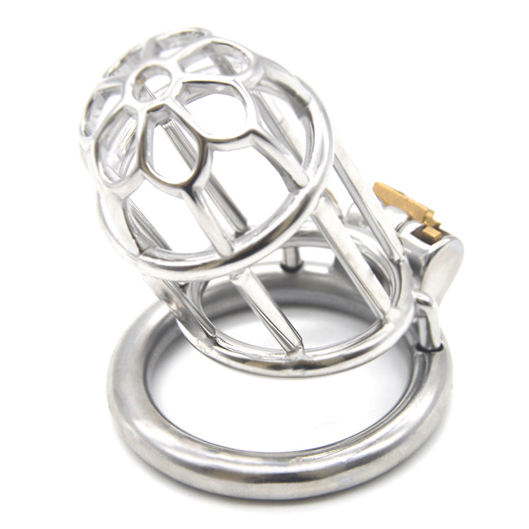 Male Chastity Full Steel Lock-Cock Penis Cage, F3010 - FRRK