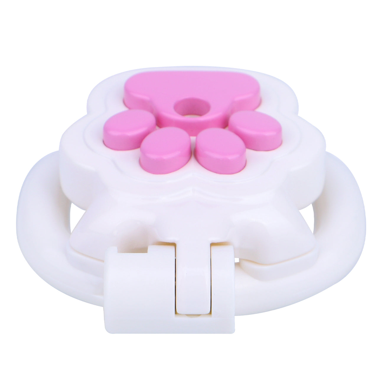 Kawaii Cat Paw Flat Chastity Cage