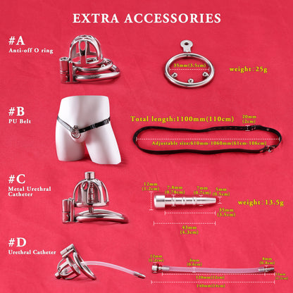Allen Wrench Locks Male Chastity Cage, F3130 - FRRK