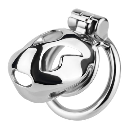 Cobra Series Mamba Chastity Cage | F312A Small Size - Silver