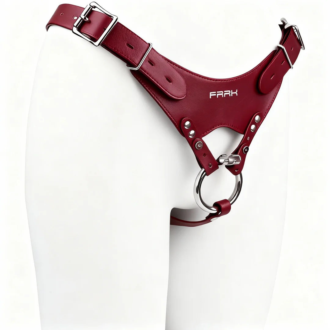 FRRK Leather Chastity Support Strap