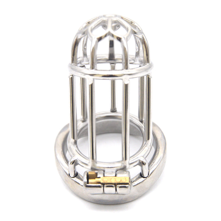 Male Chastity Full Steel Lock-Cock Penis Cage, F3010 - FRRK