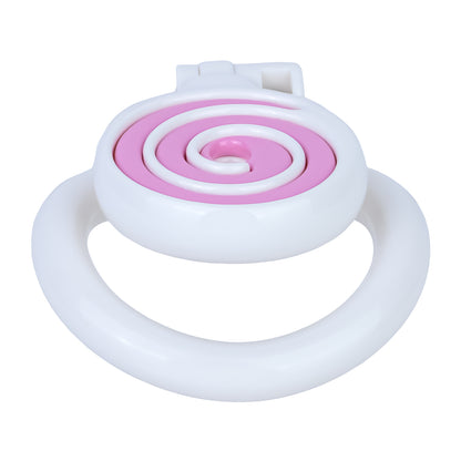 Candy Heart Flat Chastity Cage | AS125