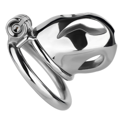 Cobra Series Mamba Chastity Cage | F312A Small Size - Silver