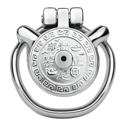 Heavy-Duty Flat Chastity Cage | F343A