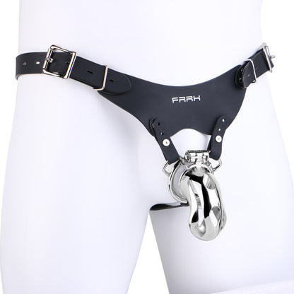 Cobra Series Mamba Chastity Cage | F312A Large Size - Silver