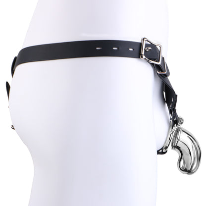 Cobra Series Mamba Chastity Cage | F312A Large Size - Silver