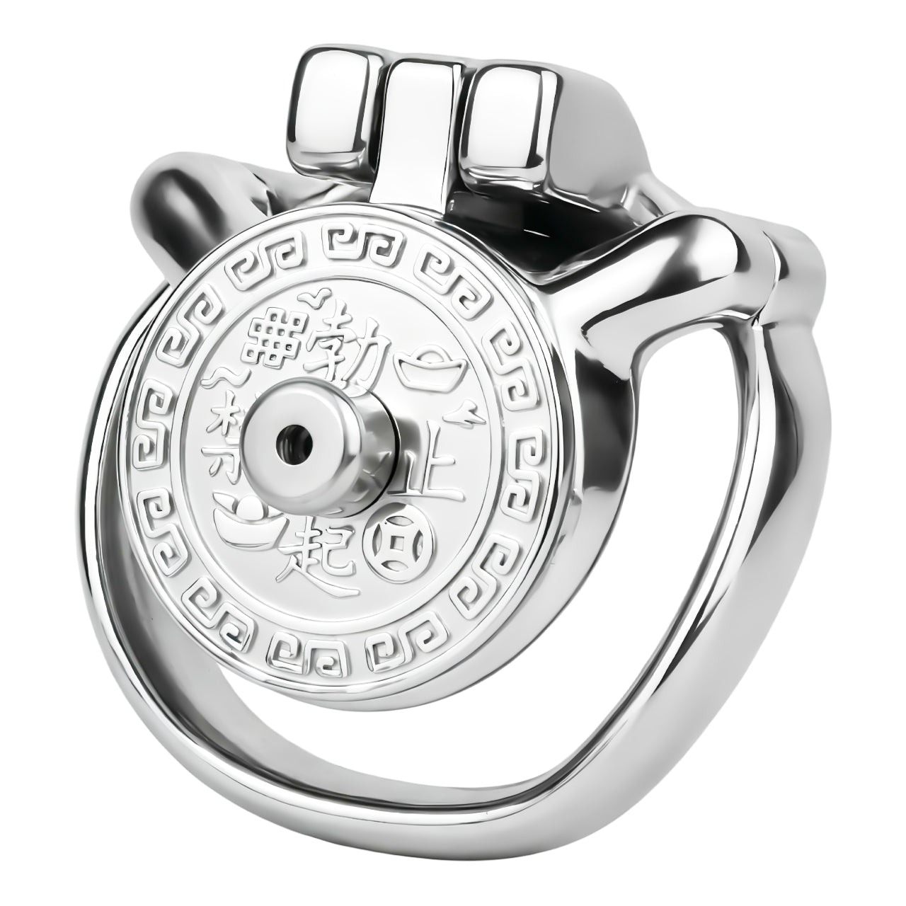Heavy-Duty Flat Chastity Cage | F343A
