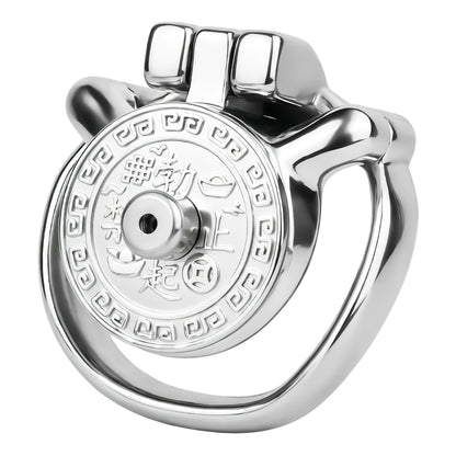 Heavy-Duty Flat Chastity Cage | F343A