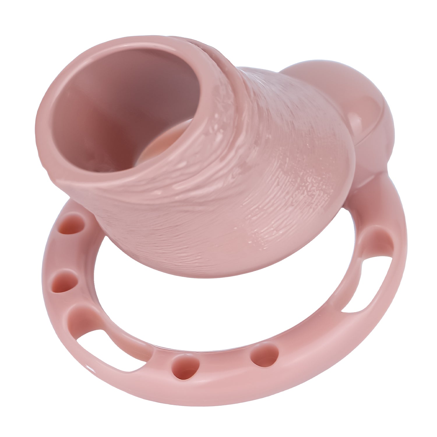 ABS Resin Realistic Penis Cage – Open Head Type