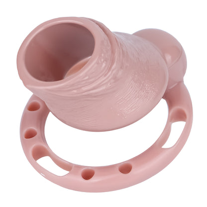 ABS Resin Realistic Penis Cage – Open Head Type