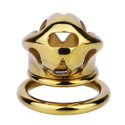 Cobra Series Mamba Chastity Cage | F312A Medium Size - Golden