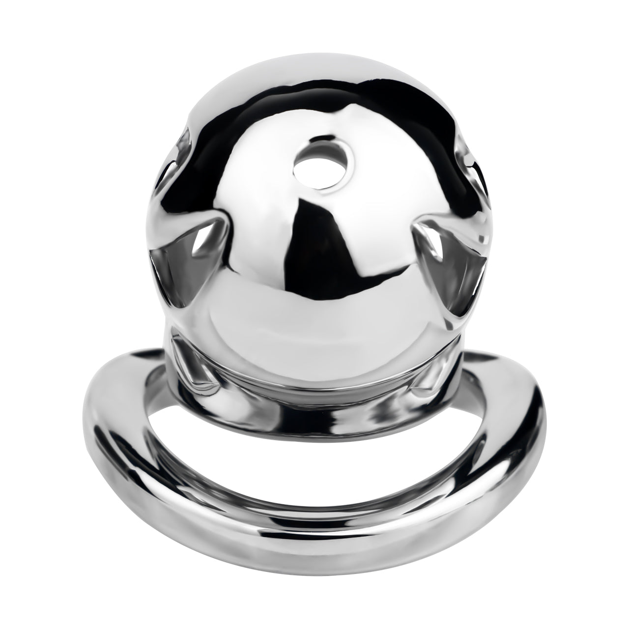 Aluminum Alloy Clown Chastity Cage 
