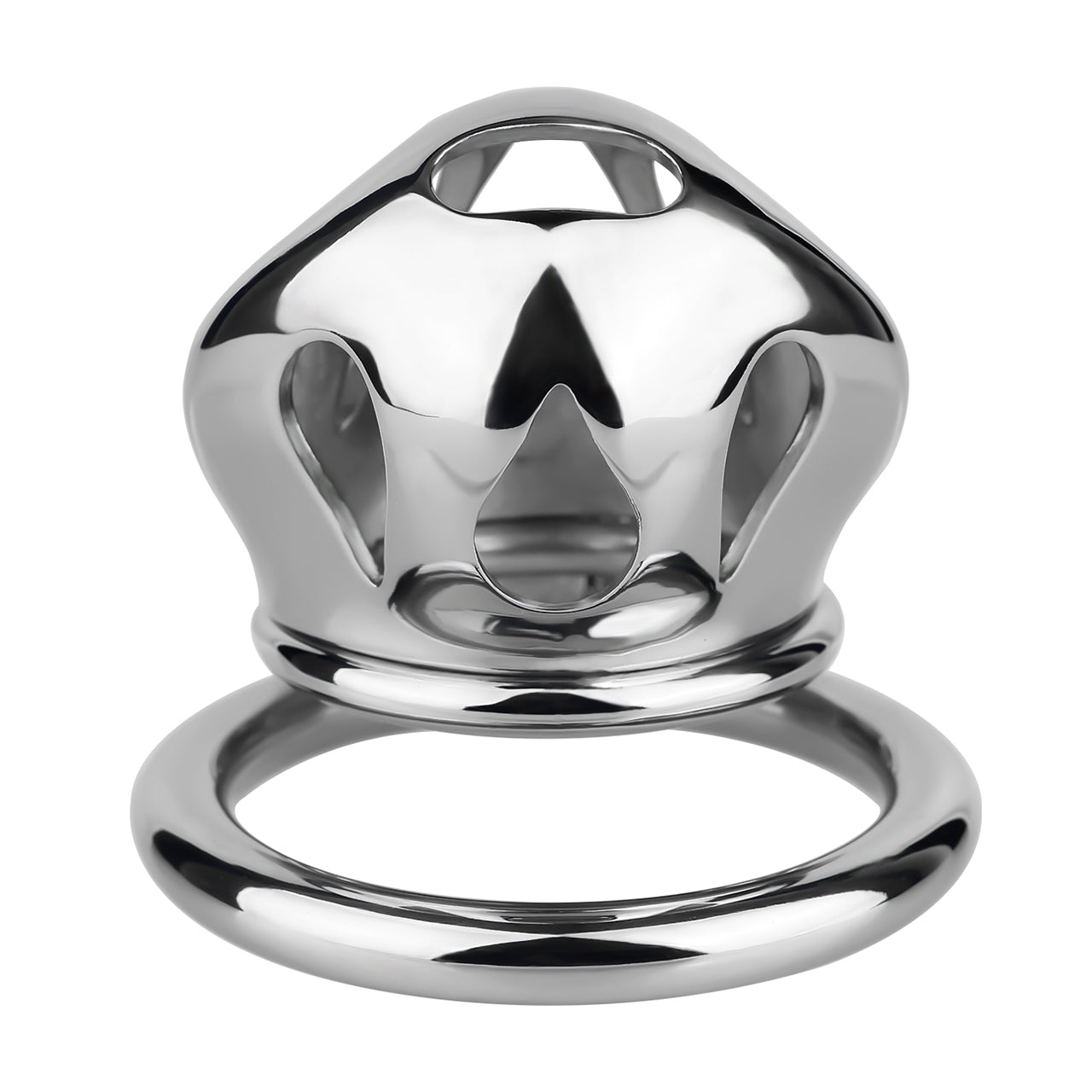 Cobra Series Mamba Chastity Cage | F312A Small Size - Silver