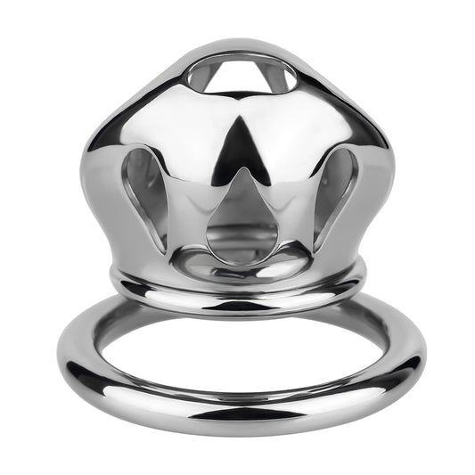 Cobra Series Mamba Chastity Cage | F312A Small Size - Silver