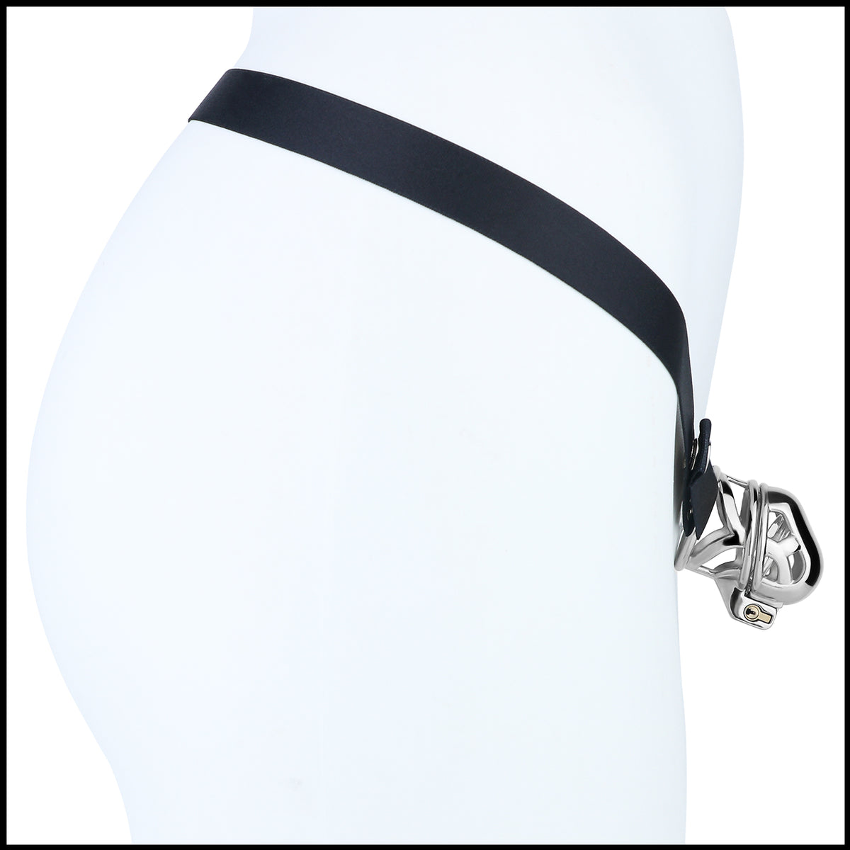 Mamba Metal Shaft-Only Chastity Cage | F345A