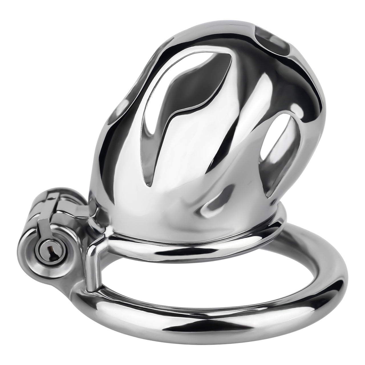 Cobra Series Mamba Chastity Cage | F312A Small Size - Silver