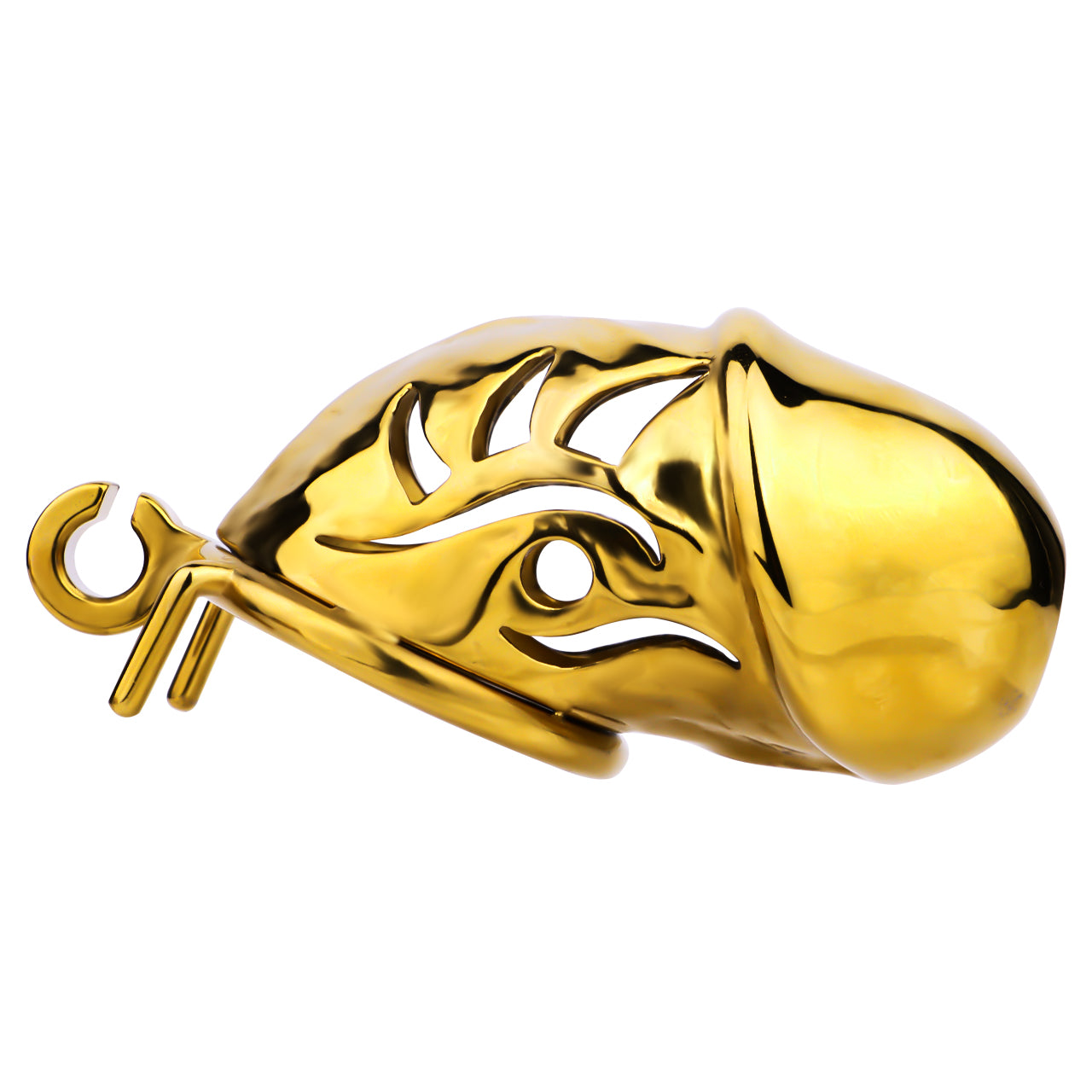 Metal Chastity Dick Locking Cage