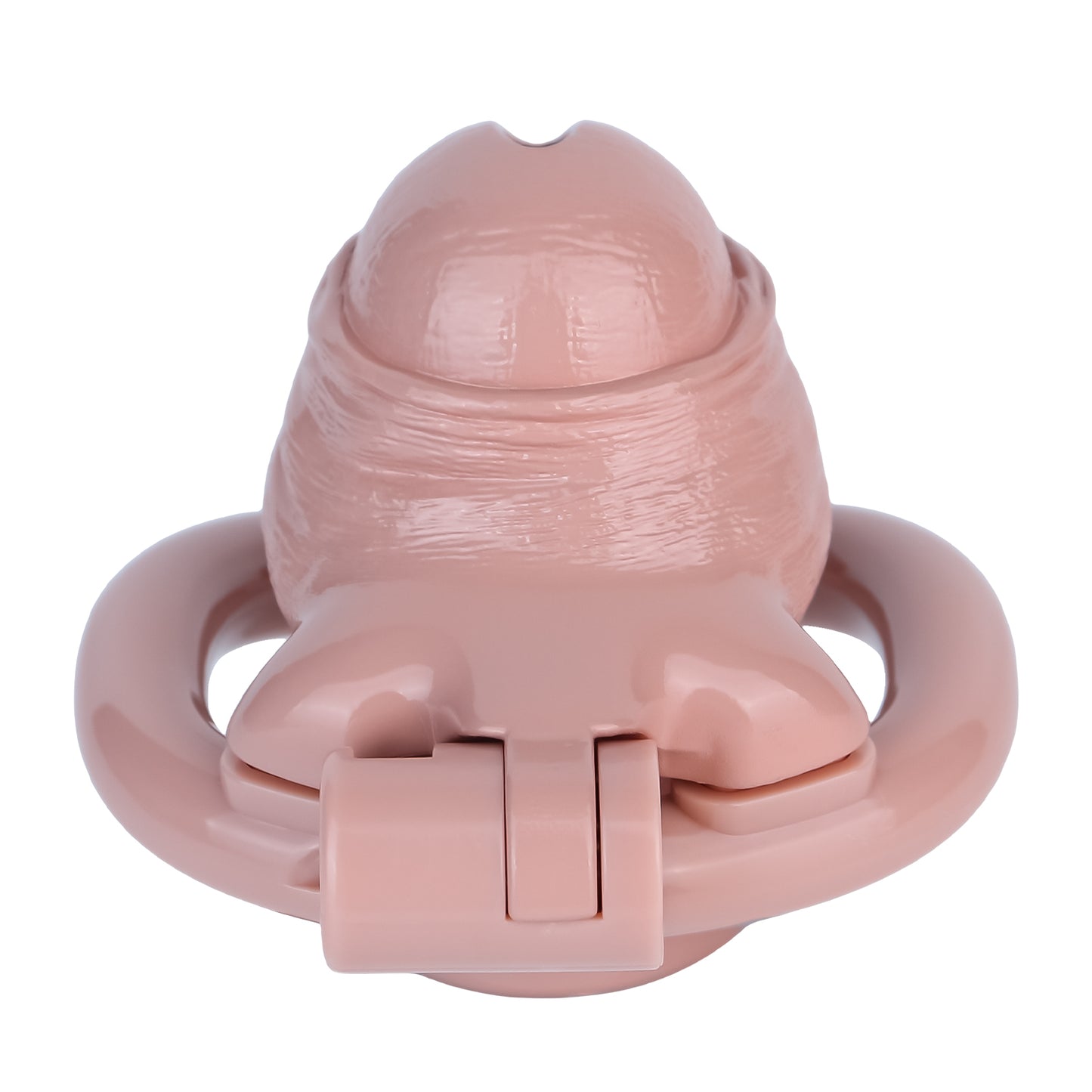 ABS Resin Realistic Dick Chastity Cage – Inverted Type AS036