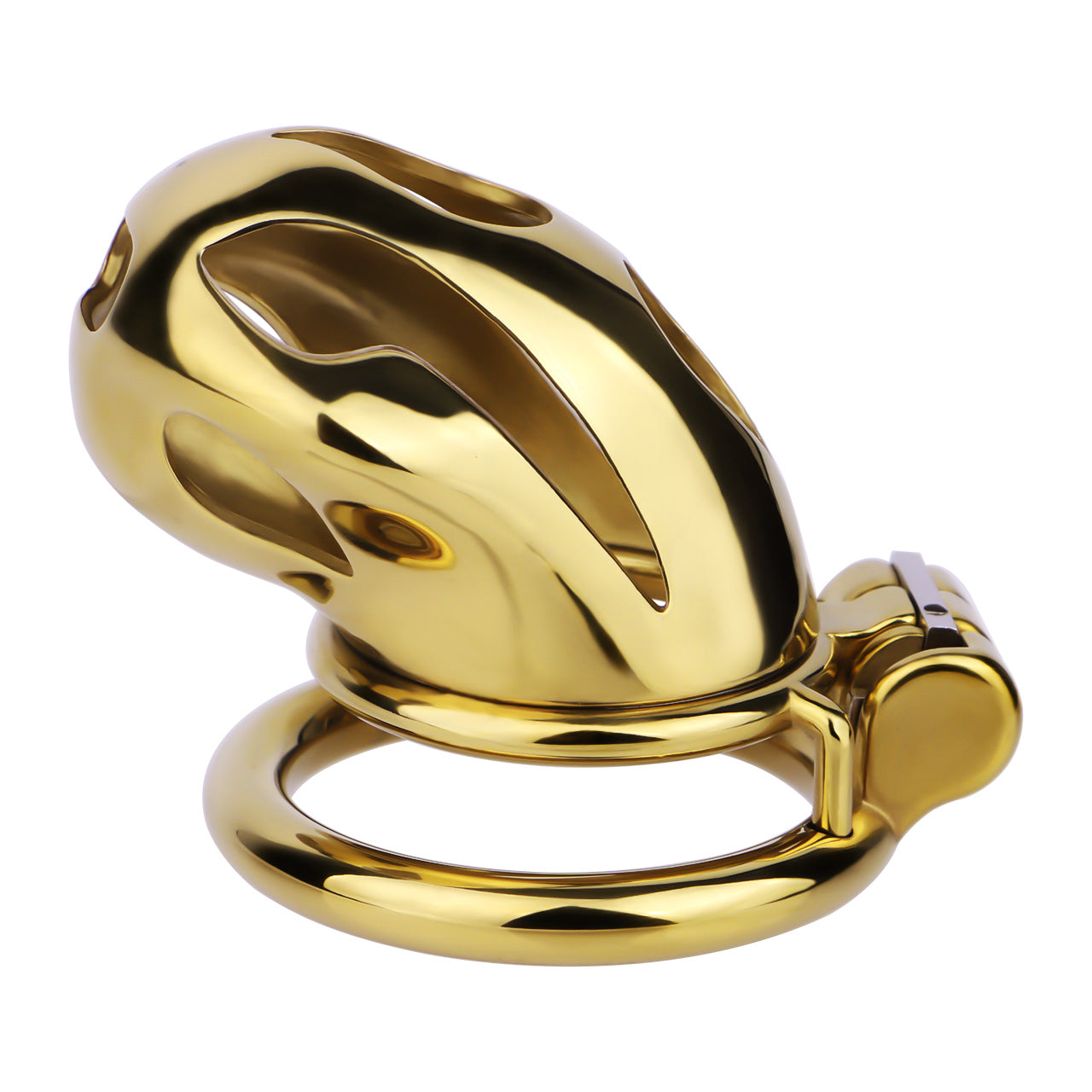 Cobra Series Mamba Chastity Cage | F312A Medium Size - Golden
