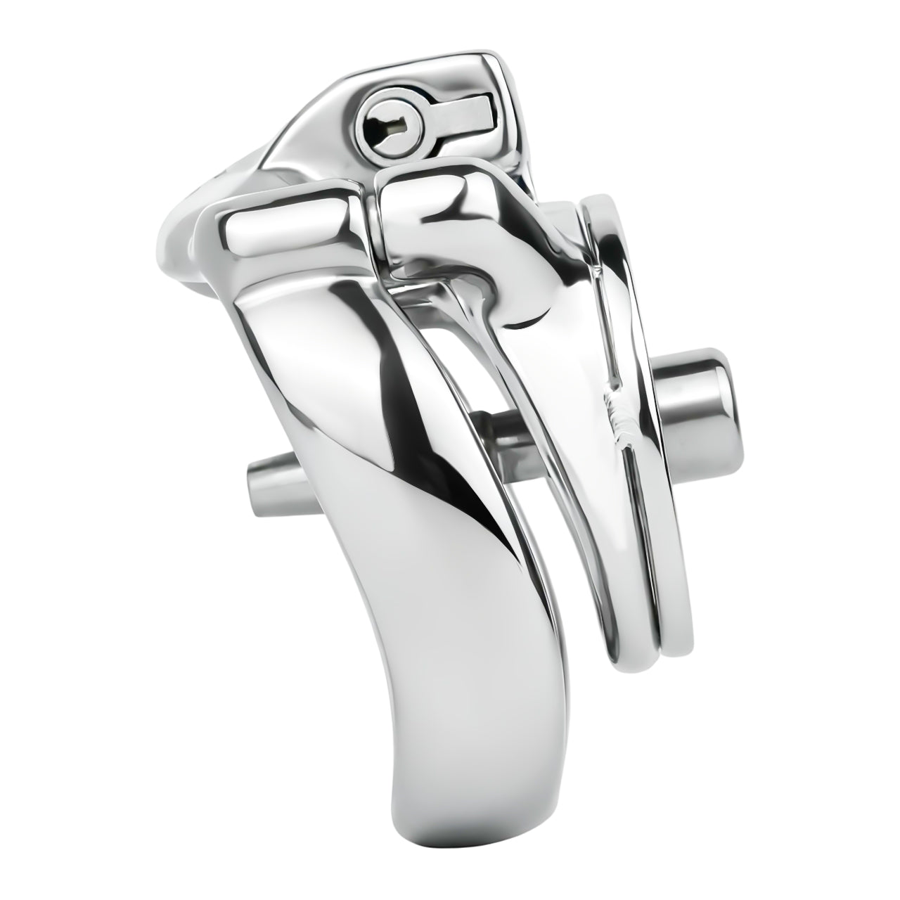 Heavy-Duty Flat Chastity Cage | F343A