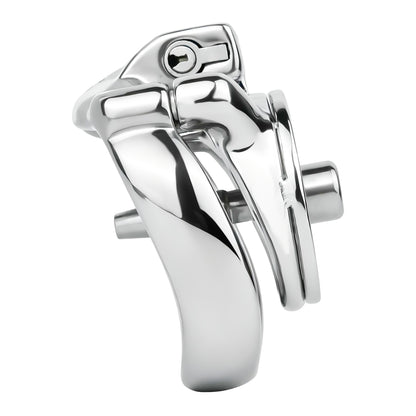 Heavy-Duty Flat Chastity Cage | F343A