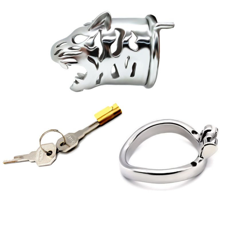 Standard Leopard Chastity Cage, F3037 - FRRK
