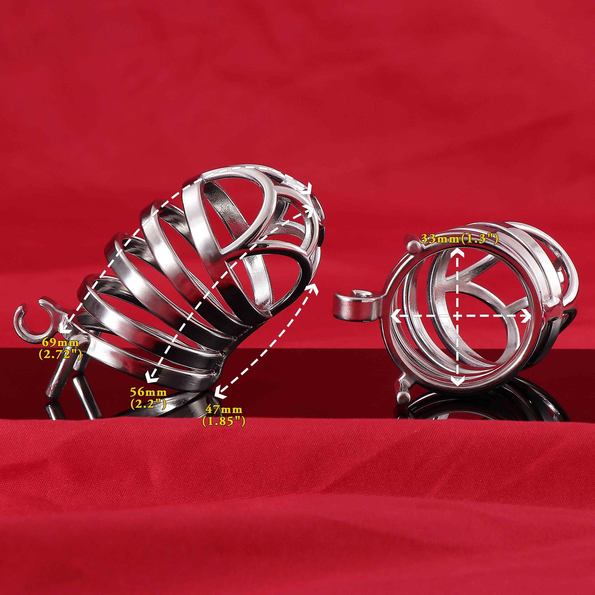 Male Chastity Cage, F3009 - FRRK
