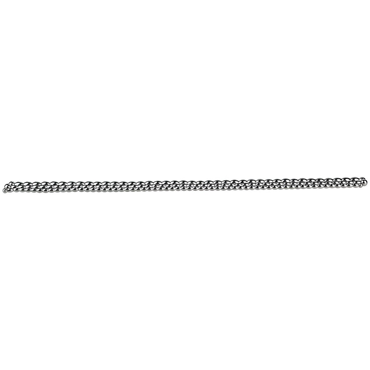Metal Soft Urethral Sounds Penis Plug with Chain - Oval shaped | F3222 - FRRK