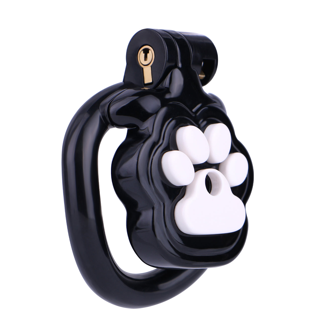 Kawaii Cat Paw Flat Chastity Cage