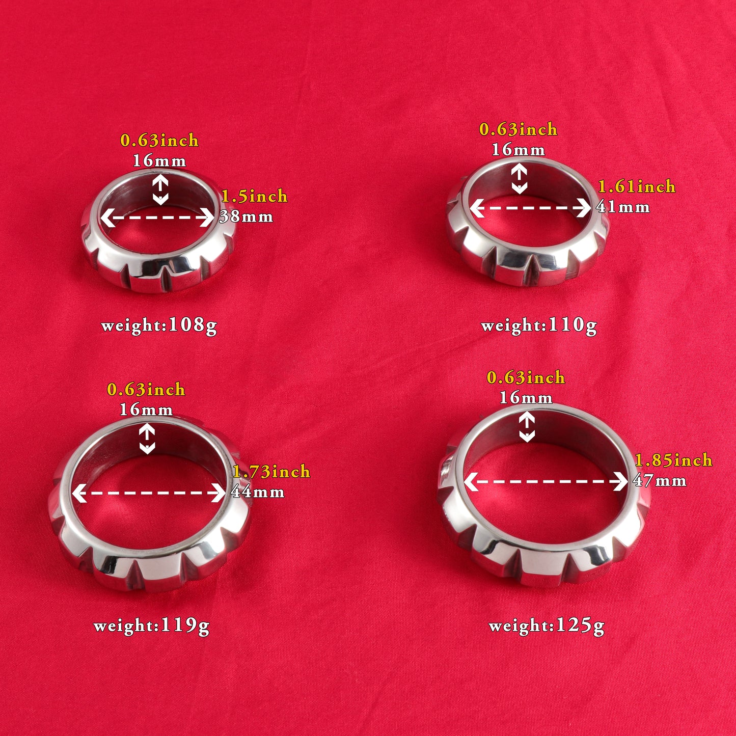 Stainless steel Cock Ring, F3030 - FRRK
