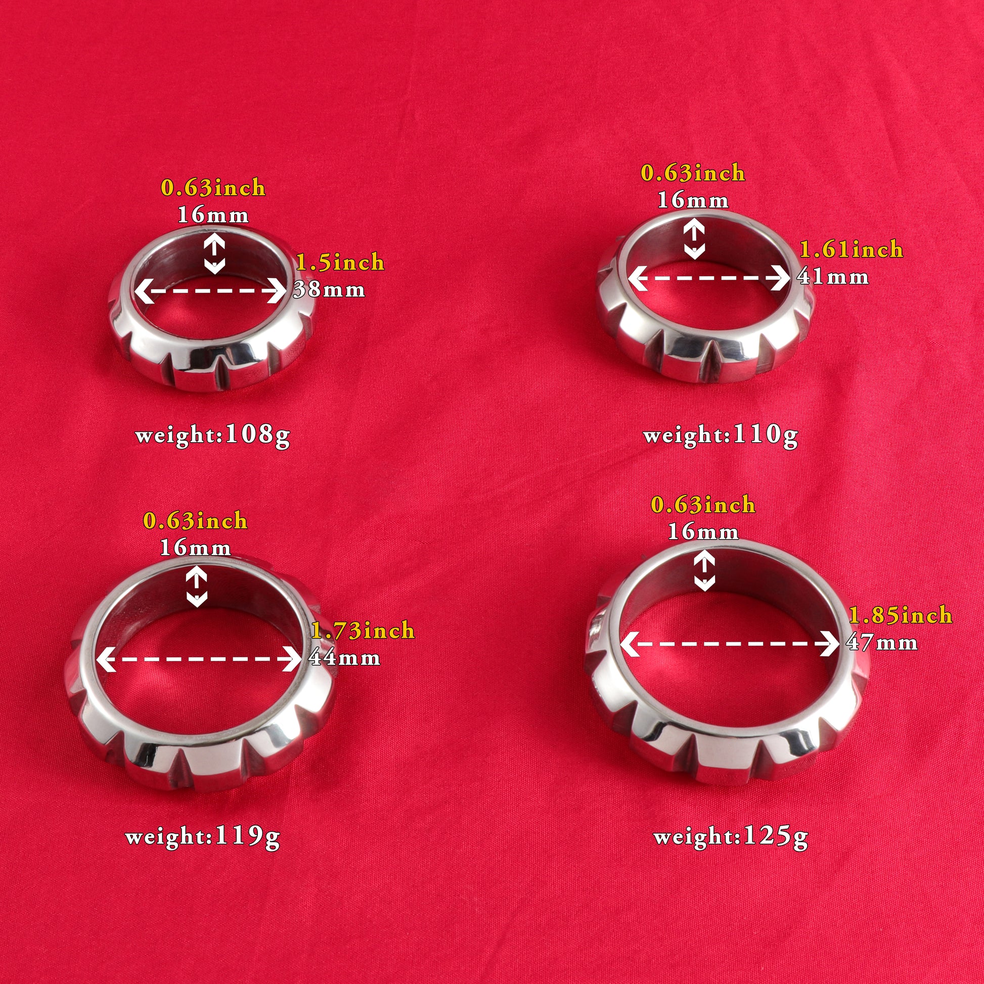 Stainless steel Cock Ring, F3030 - FRRK