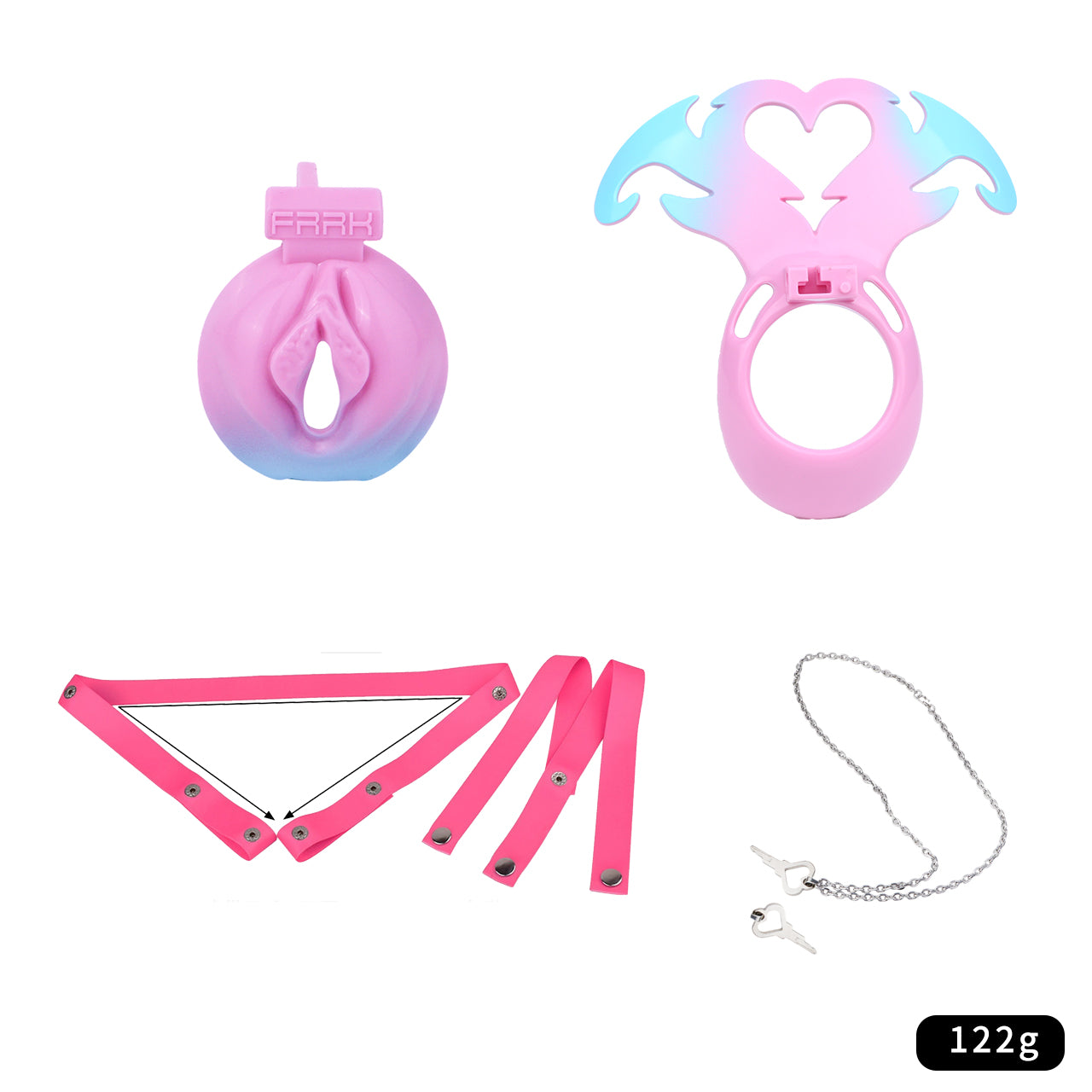 Succubus Pussy Chastity Cage | F300