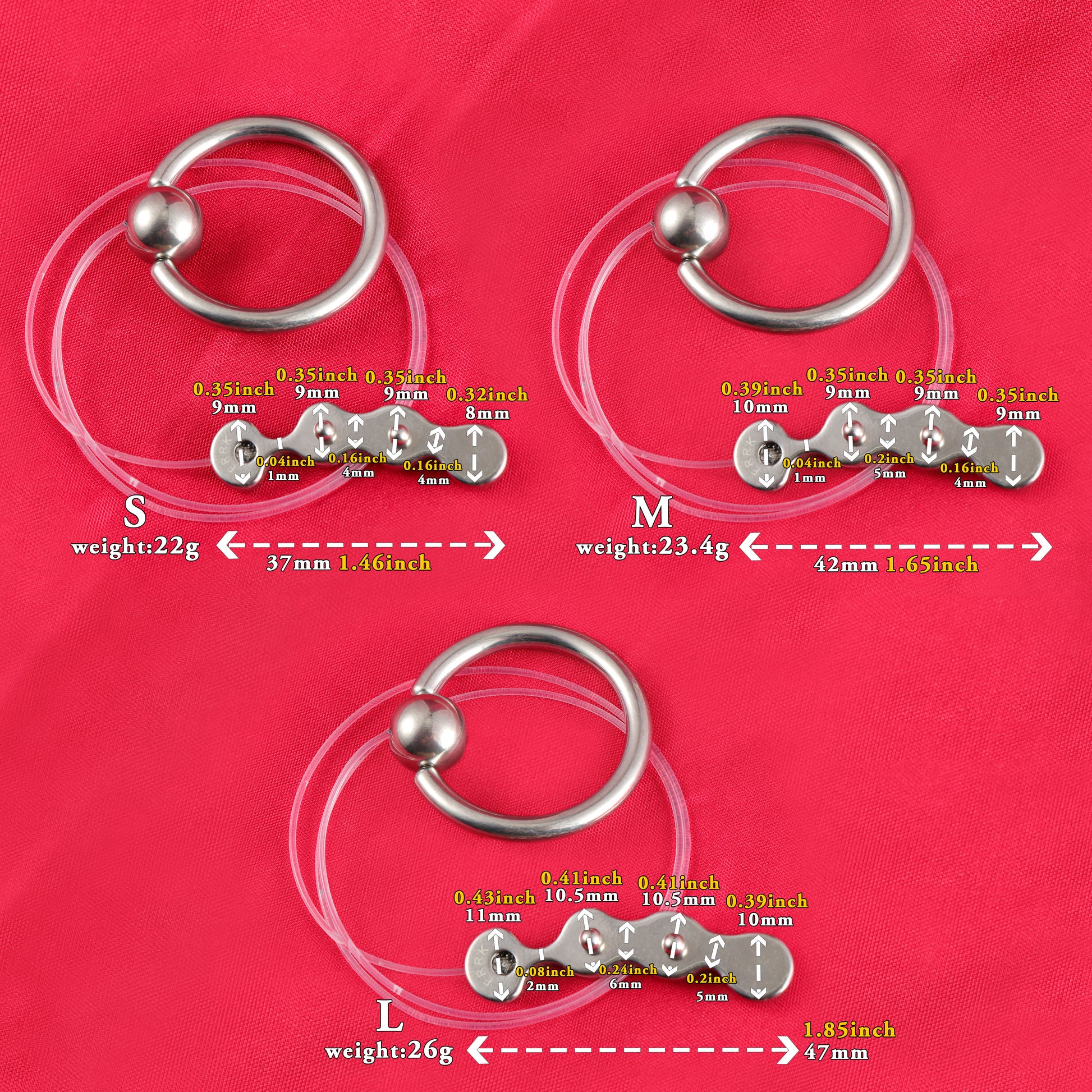 Wave-Shaped Prostate Massager with Nylon Cord and Pull Ring, F3182 - FRRK