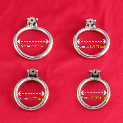 Base Rings for FRRK Chastity Cage That Fit Hex Key Lock Only, K05 - FRRK