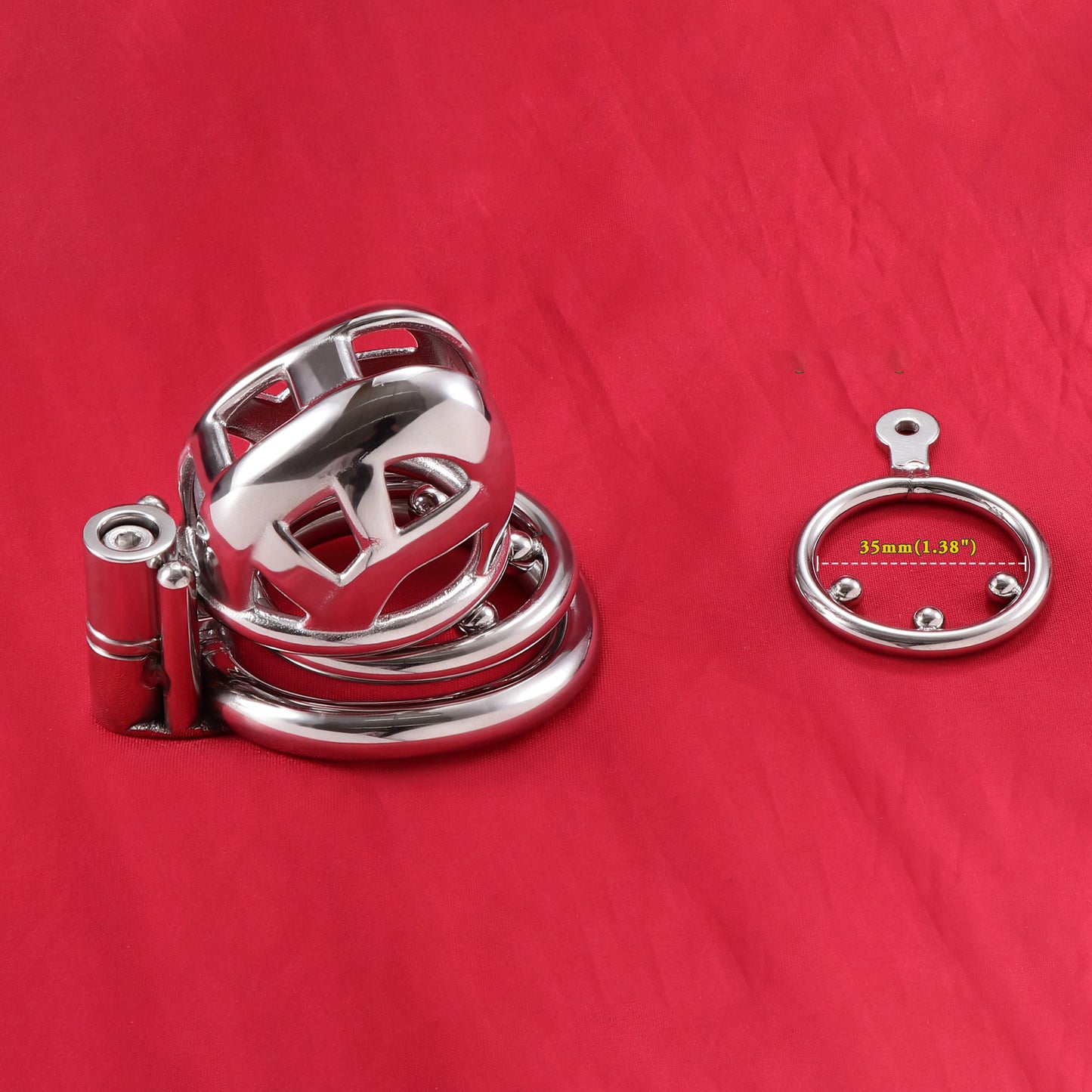 Nub Cobra Chastity Cage Allen Wrench Lock, F3141 - FRRK