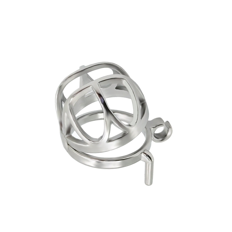Male Top Split Open Chastity Cage, F3040 - FRRK