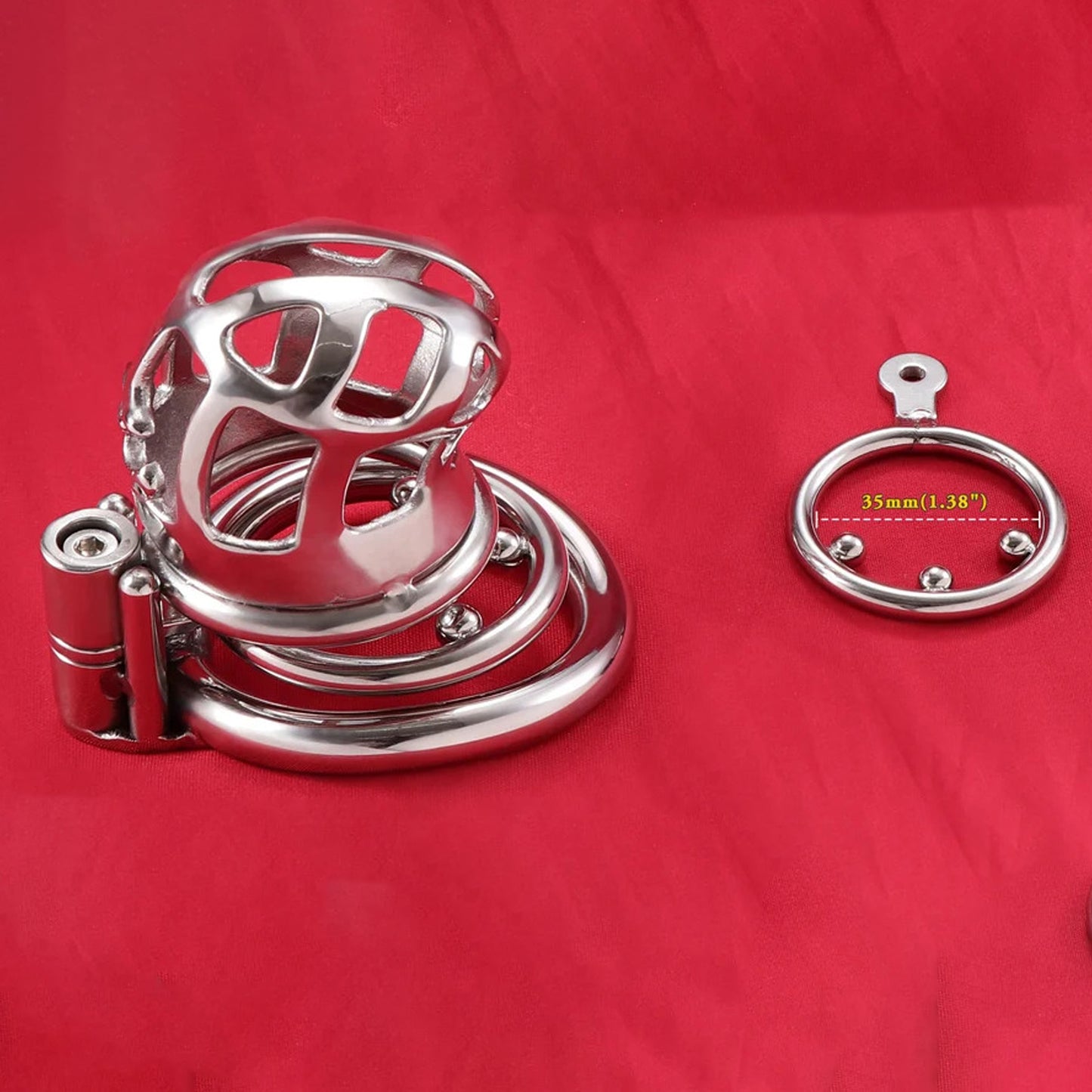 Small Mamba Chastity Cage Allen Wrench Lock | F3091