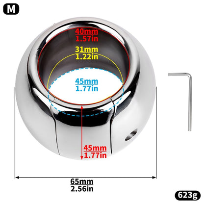 Stainless Steel Heavy-Duty Ball Stretcher Lock Ring | F3213 - FRRK