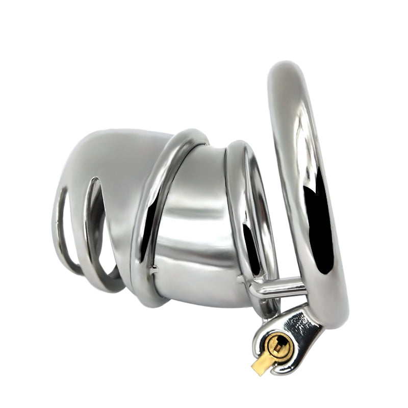 Top Split Open Male Chastity Cage, F3056 - FRRK