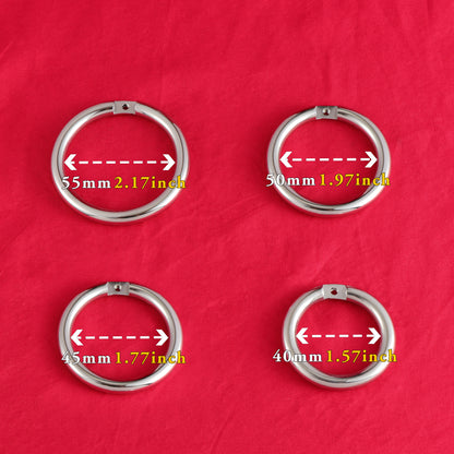 Base Rings for FRRK Chastity Cage That Fit Single Screw Lock Only, K06 - FRRK