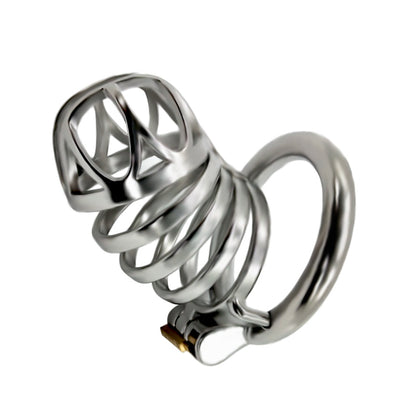 Male Top Split Open Chastity Cage, F3043 - FRRK