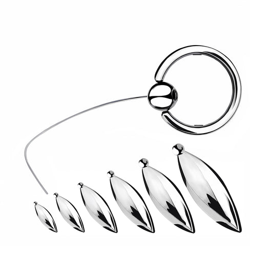 Capsule-Shaped Prostate Massager with Nylon Cord and Pull Ring | F3181 - FRRK