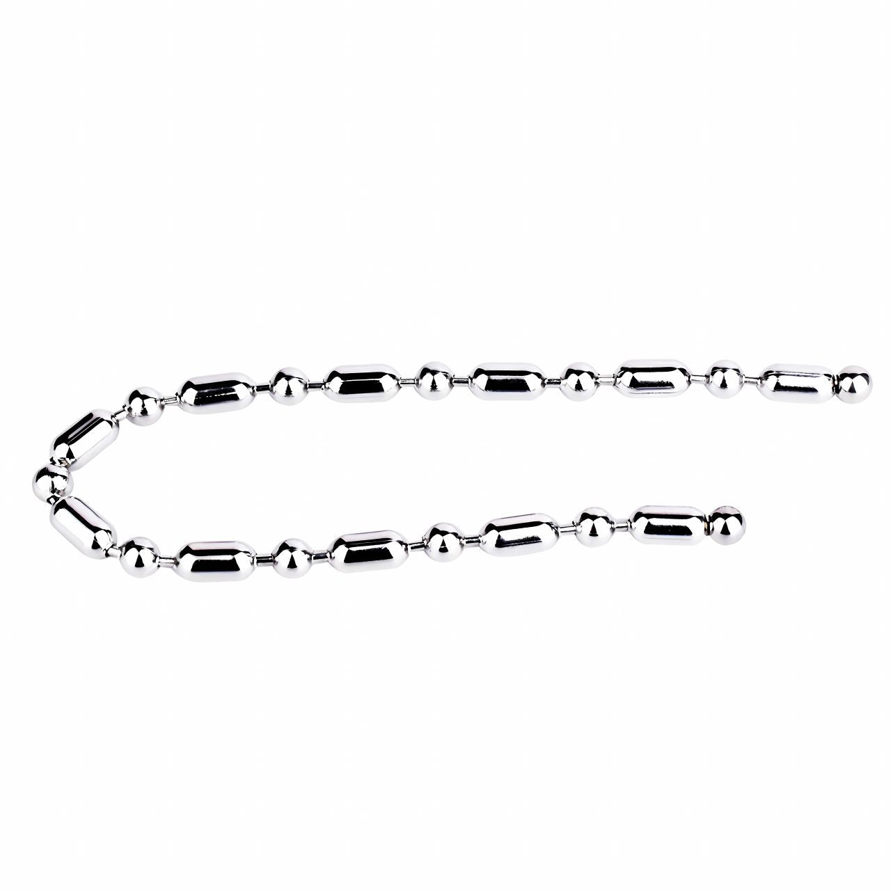 Metal Soft Urethral Sounds Penis Plug with Chain - Mixed shaped | F3208 - FRRK