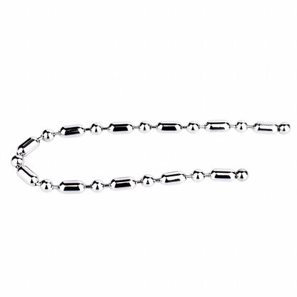 Metal Soft Urethral Sounds Penis Plug with Chain - Mixed shaped | F3208 - FRRK