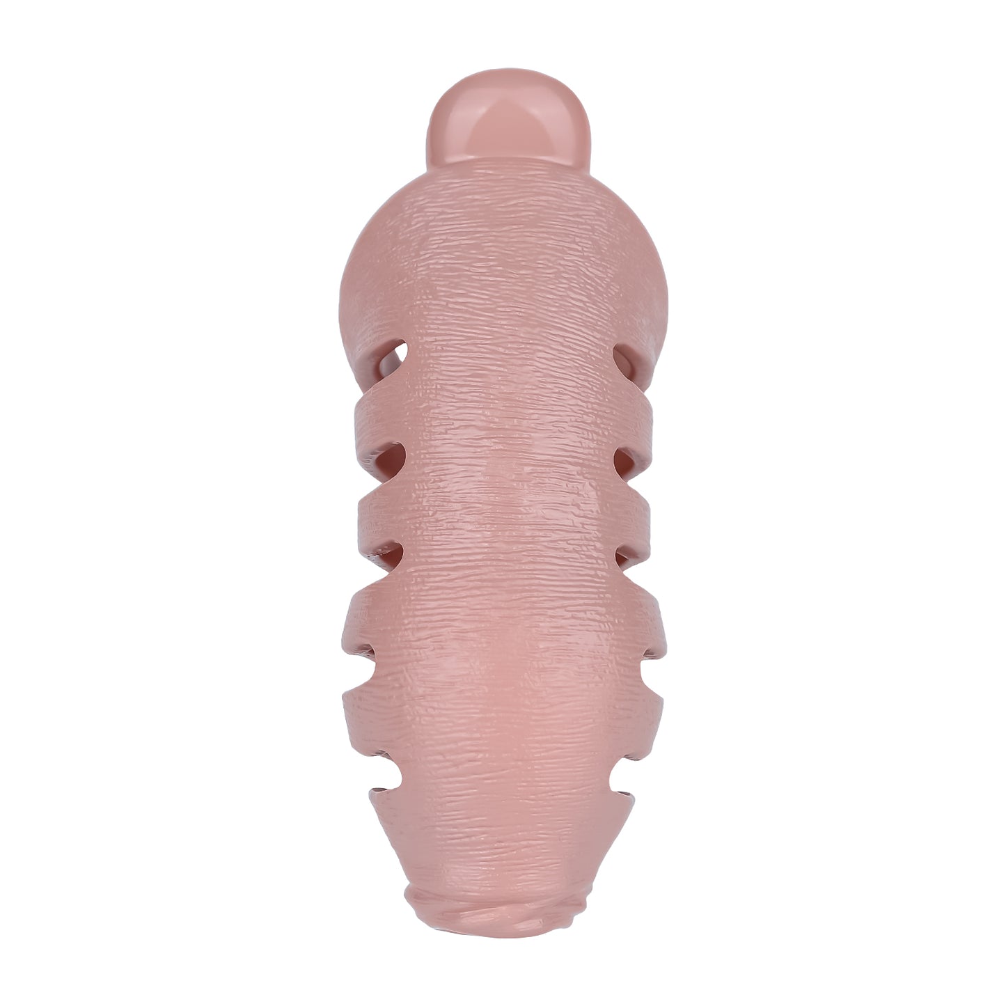 ABS Resin Realistic Dick Chastity Cage – Fully Enclosed Type AS037
